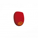 Self-powered outdoor siren flashing Orange Socca Rossa - AMC