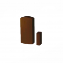 2-channel seismic sensor for doors and windows - Brown color - AMC