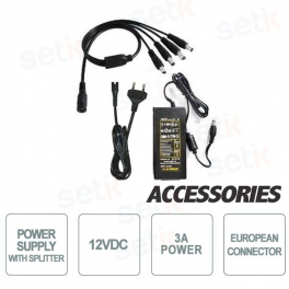 12V 3A Power Supply, EU Socket