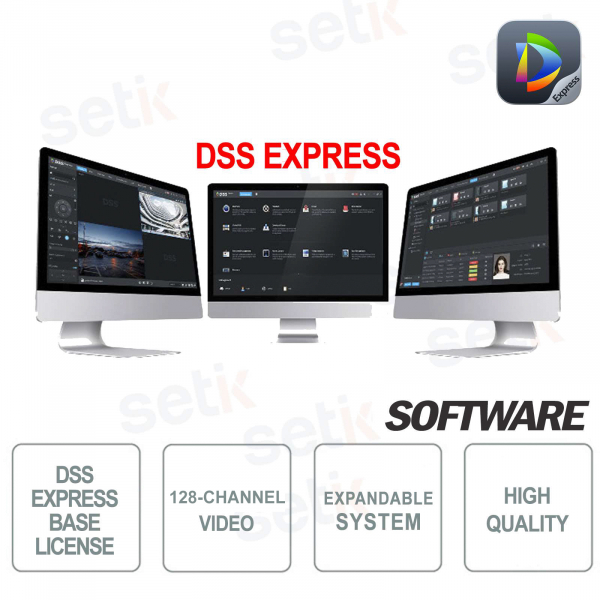 VMS Dahua Software DSS EXPRESS Base Licencia V8
