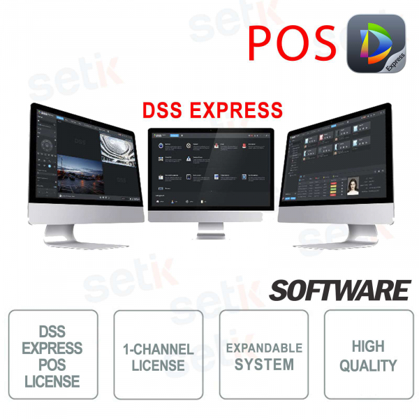 Logiciel VMS Dahua Licence DSS EXPRESS PDV