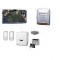 Kit d'alarme domestique professionnel Bentel Absoluta Plus ABS18 Zone + Capteurs de périmètre