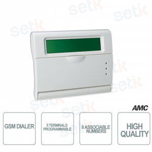 AMC GSM Bidirectional Telemanageable Dialer - AMC