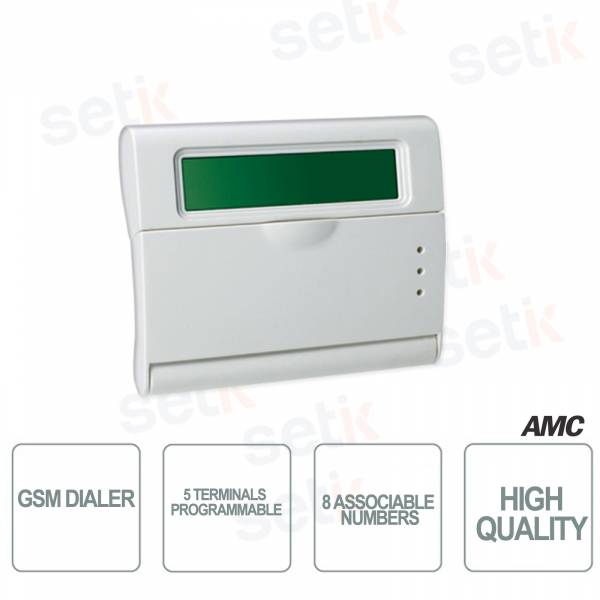 Combinatore AMC GSM Bidirezionale Telegestibile - AMC