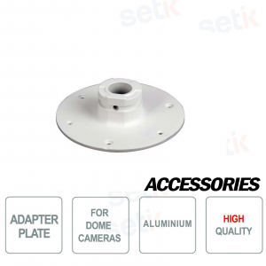 Flat adapter for dome cameras - D