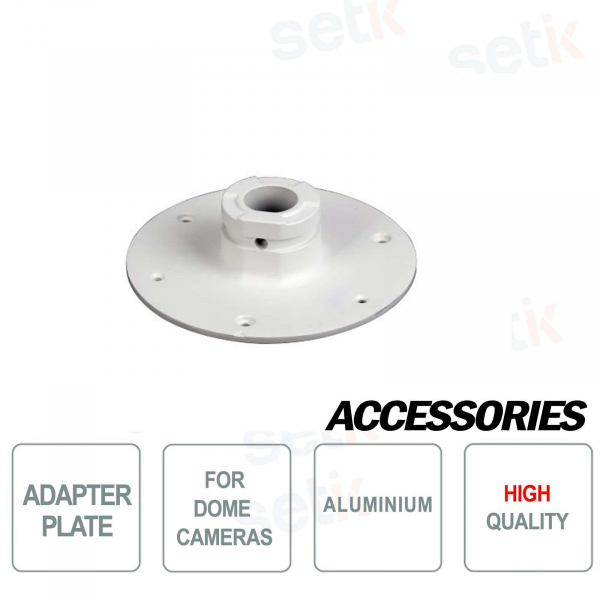Flat adapter for dome cameras - D