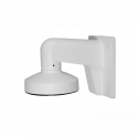 Aluminum Alloy Wall Mount Bracket for Dome Cameras with Adapter Plate - HIKVISION
