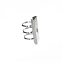Hikvision vertical support for pole mounting - Suitable for dome and bullet cameras - Load capacity 10KG