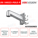 Supporto verticale per montaggio a palo per telecamere Speed Dome Hikvision