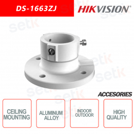 Soporte de aleación de aluminio para montaje en techo - interior y exterior - HIKVISION