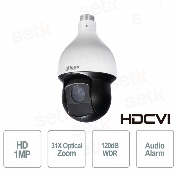 HD 1MP PTZ camera HDCVI 31X IR150 WDR - Dahua
