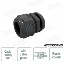 Instrument for cable passage - Black color - DAHUA