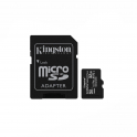 Carte microSD Canvas Select 32 Go Classe 10 - SDCS2 - Kingston