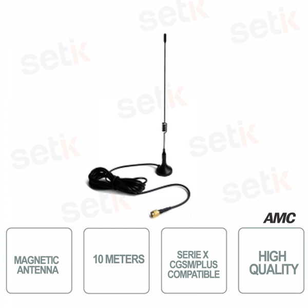 Antena de 10 metros para Serie X y Cgsm / Plus - AMC