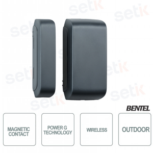 Contacto magnético para exteriores inalámbrico Power G - Bentel