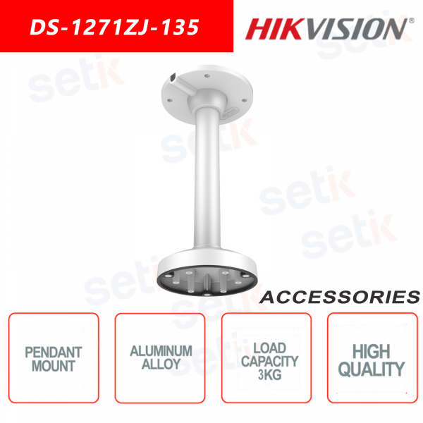 Hikvision supporto pendente in lega di alluminio per telecamere Hikvision