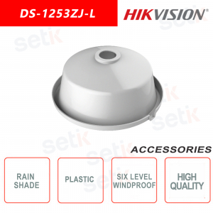 Plastic rain cover for Dome cameras - Hikvsion