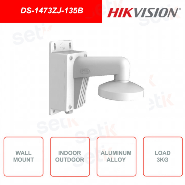 Wall support with junction box HIKVISION DS-1473ZJ-135B