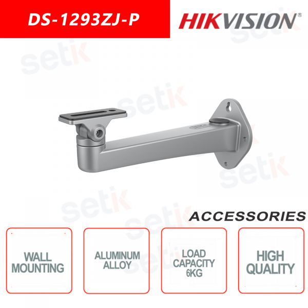 Wall mount bracket for outdoor or indoor aluminum alloy cameras - Hikvision