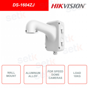 Supporto a parete HIKVISION DS-1604ZJ per telecamere di videosorveglianza Speed Dome