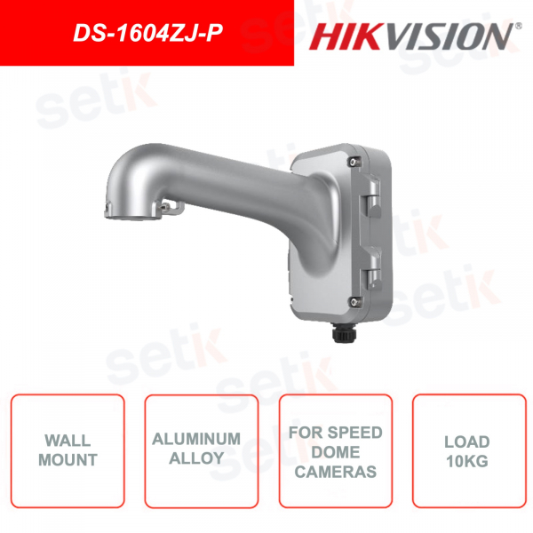 Support mural HIKVISION DS-1604ZJ-P pour caméras Speed Dome