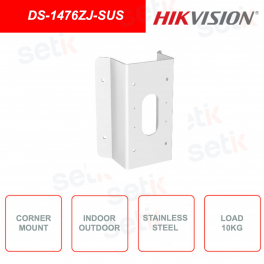 HIKVISION DS-1476ZJ-SUS Soporte de esquina para configurar sistemas de videovigilancia