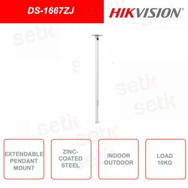 DS-1667ZJ modular pendant mount for HIKVISION PTZ cameras