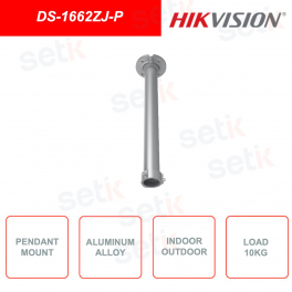 Soporte de techo colgante HIKVISION DS-1662ZJ-P para uso en interiores y exteriores en aleación de aluminio