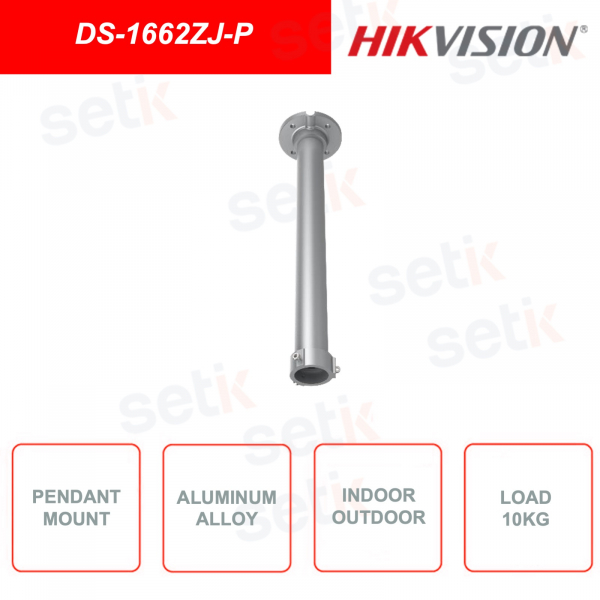 HIKVISION DS-1662ZJ-P pendant ceiling mount for indoor and outdoor use in aluminum alloy