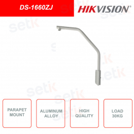 Soporte de montaje en parapeto HIKVISION DS-1660ZJ para cámaras de videovigilancia