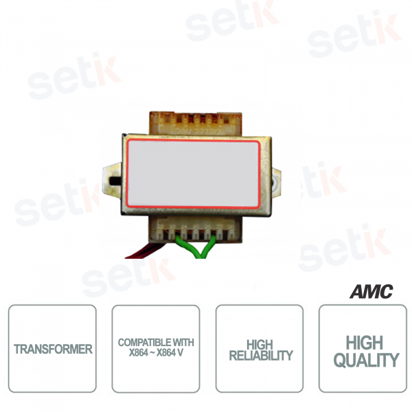 Transformateur AMC compatible avec les panneaux de contrôle X864 ~ X864 V