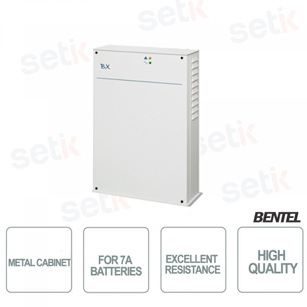 Bentel metal container for 7A batteries