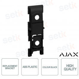 Ajax replacement bracket in black ABS plastic