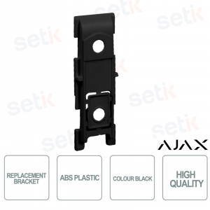 Ajax-Ersatzhalterung aus schwarzem ABS-Kunststoff