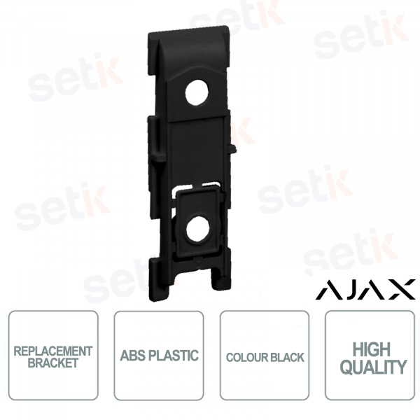Staffa di ricambio Ajax in plastica ABS di colore nero
