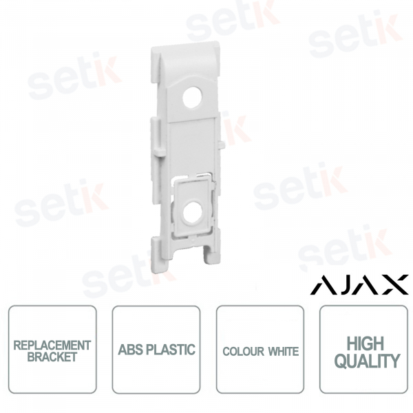Staffa di ricambio Ajax in plastica ABS di colore Bianca