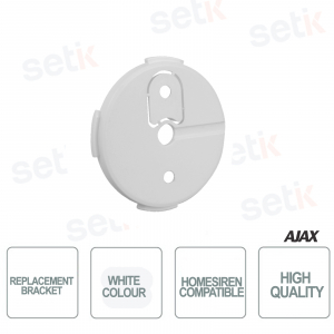 Staffa di ricambio Ajax di colore Bianco per HomeSiren / 38111.11.WH1