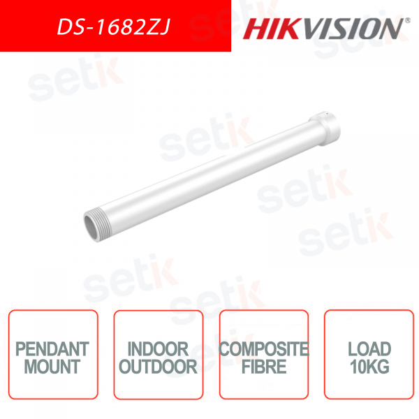 Tubo de extensión para soporte de techo, para cámaras de videovigilancia - Interior y exterior - Hikvision