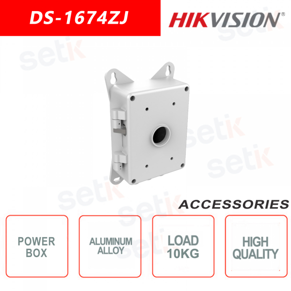 Indoor or outdoor power box in aluminum alloy - Hikvision