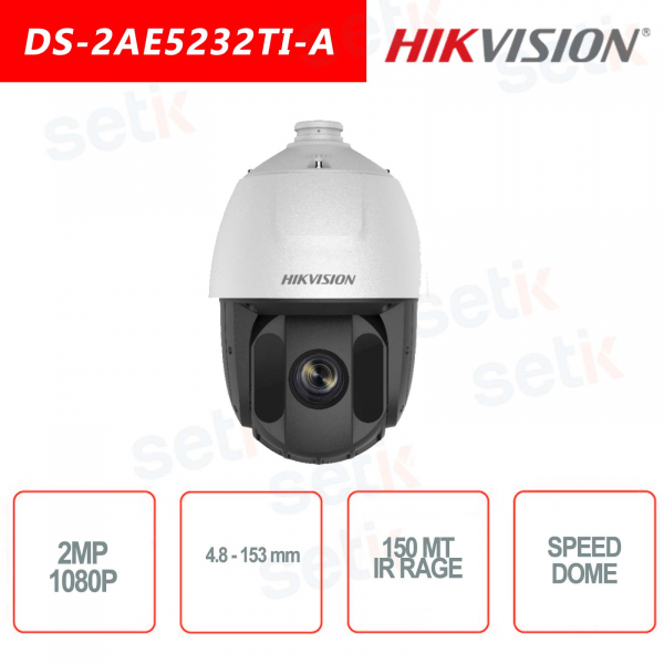 Telecamere Hikvison 4IN1 2 MP IR Turbo 5-Inch Speed Dome