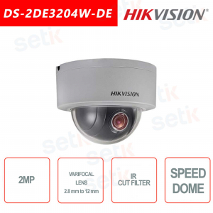 Caméra Hikvision pour Speed Dome 3 pouces 2 MP 4X Réseau