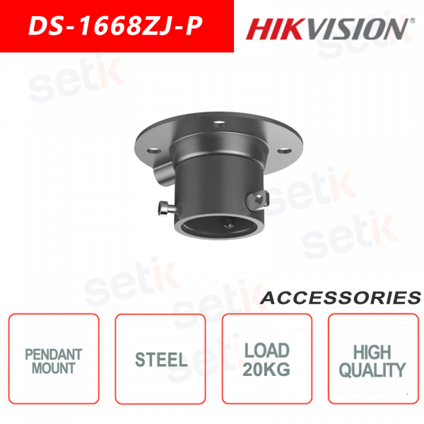 Pendant support for PanoVu cameras in steel - Hikvision