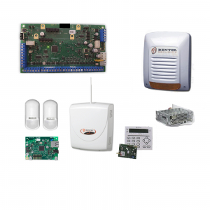 Promo Kit Home Alarm Bentel Professional Anti-theft Absoluta Plus ABS48-IP Zone + Perimeter Sensors