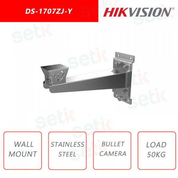 Staffa montaggio a parete - Hikvision per telecamere bullet a prova di esplosione