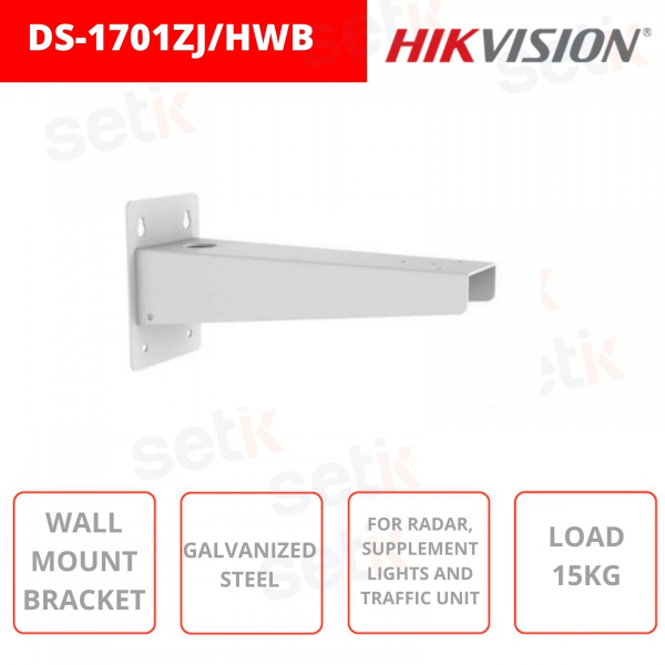 Soporte de montaje en pared para cámaras Hikvision - DS-1701ZJ / HWB
