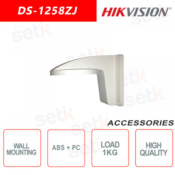 Wall mount bracket for plastic cameras - Hikvision