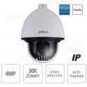 IP Camera ONVIF® PoE Dahua Speed Dome PTZ 4MP 30X WDR Auto-Tracking