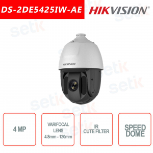 Caméra dôme de vitesse IP Hikvision 4MP