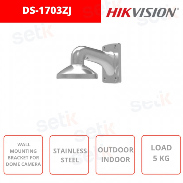 Anti-corrosion wall bracket for Hikvision dome cameras - DS-1703ZJ