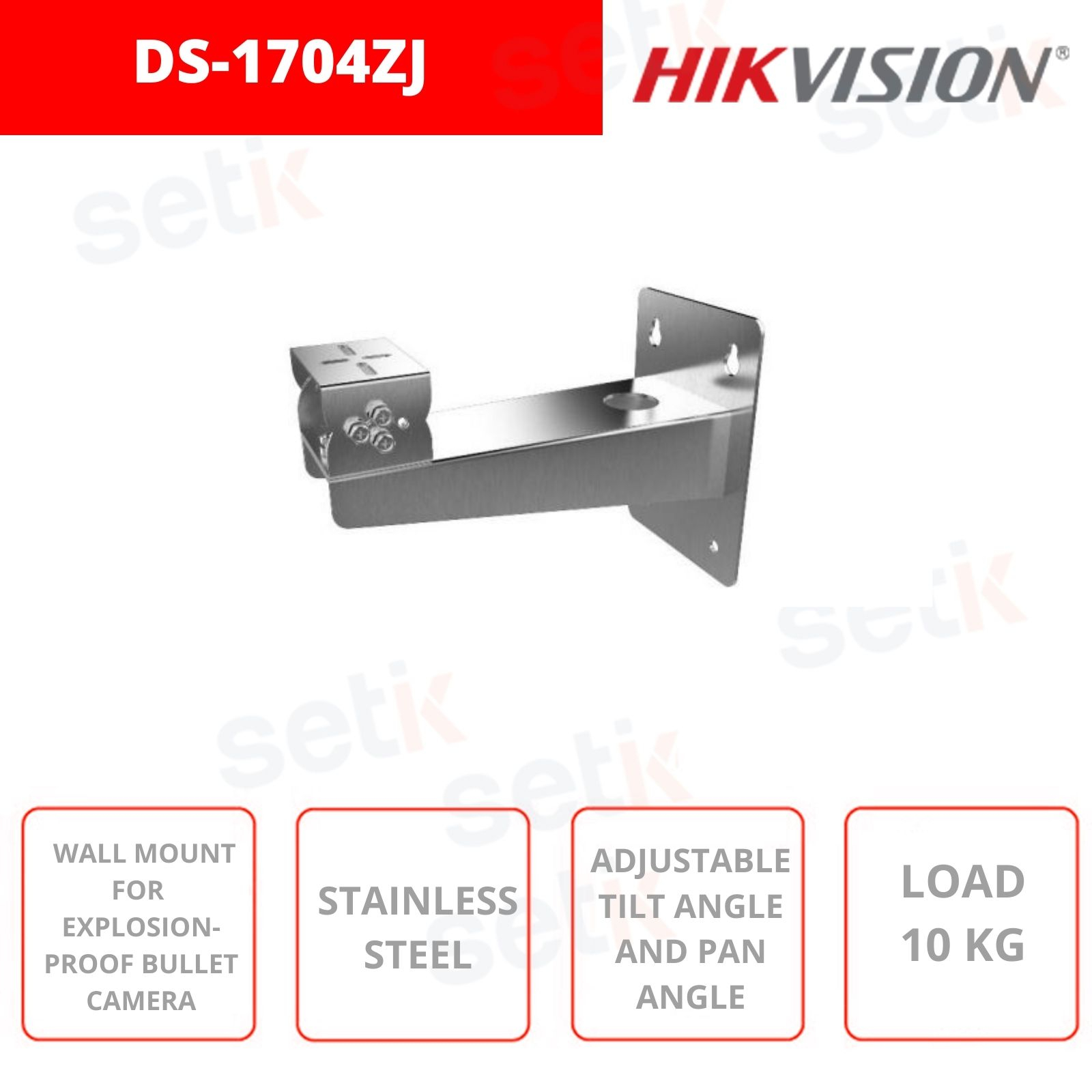 DS-1704ZJ HIKVISION wall bracket for Explosion-Proof Bullet